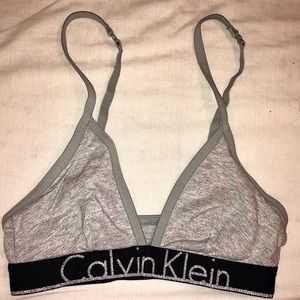 Sparkly Calvin Klein Bralette